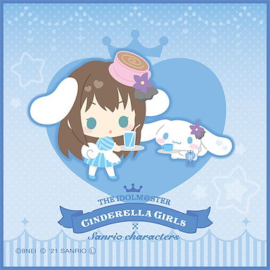 偶像大師 灰姑娘女孩 「澀谷凜」Sanrio 系列 小手帕 Mini Towel Sanrio Characters Rin Shibuya【The Idolm@ster Cinderella Girls】