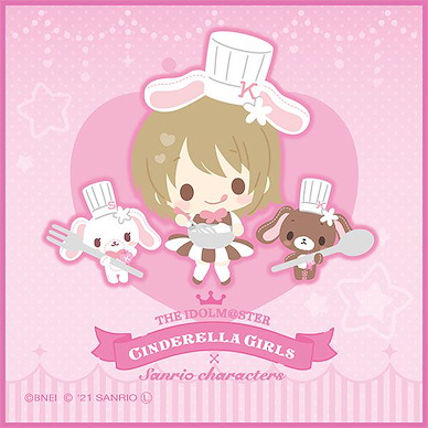 偶像大師 灰姑娘女孩 「三村加奈子」Sanrio 系列 小手帕 Mini Towel Sanrio Characters Kanako Mimura【The Idolm@ster Cinderella Girls】