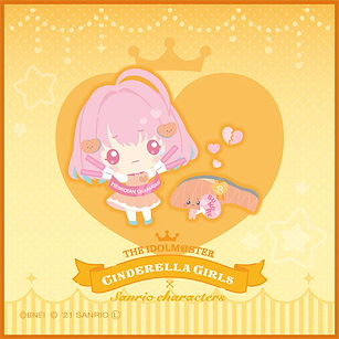 偶像大師 灰姑娘女孩 「夢見璃亞夢」Sanrio 系列 小手帕 Mini Towel Sanrio Characters Riamu Yumemi【The Idolm@ster Cinderella Girls】