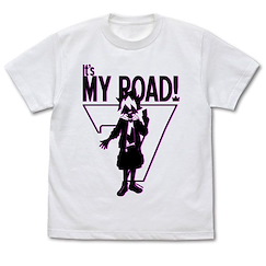 遊戲王 系列 : 日版 (細碼)「MY ROAD!」白色 T-Shirt