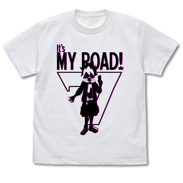 遊戲王 系列 : 日版 (中碼)「MY ROAD!」白色 T-Shirt