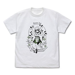 現實主義勇者的王國重建記 (大碼)「巴·犬井」白色 T-Shirt Tomoe Inui T-Shirt /WHITE-L【How a Realist Hero Rebuilt the Kingdom】