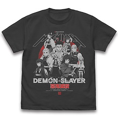 鬼滅之刃 (大碼)「9柱」墨黑色 T-Shirt The 9 "Pillars" T-Shirt /SUMI-L【Demon Slayer: Kimetsu no Yaiba】