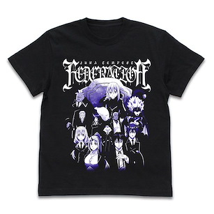 關於我轉生變成史萊姆這檔事 (加大)「魔國聯邦」黑色 T-Shirt Tempest T-Shirt /BLACK-XL【That Time I Got Reincarnated as a Slime】