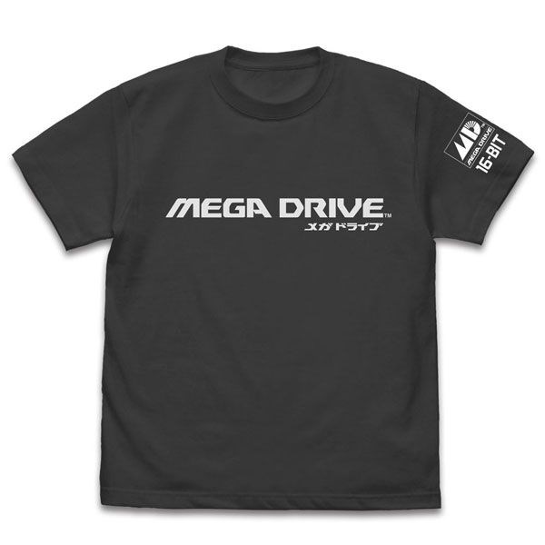 Mega Drive : 日版 (中碼)「MEGA DRIVE」墨黑色 T-Shirt