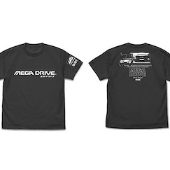 Mega Drive : 日版 (中碼)「MEGA DRIVE」墨黑色 T-Shirt