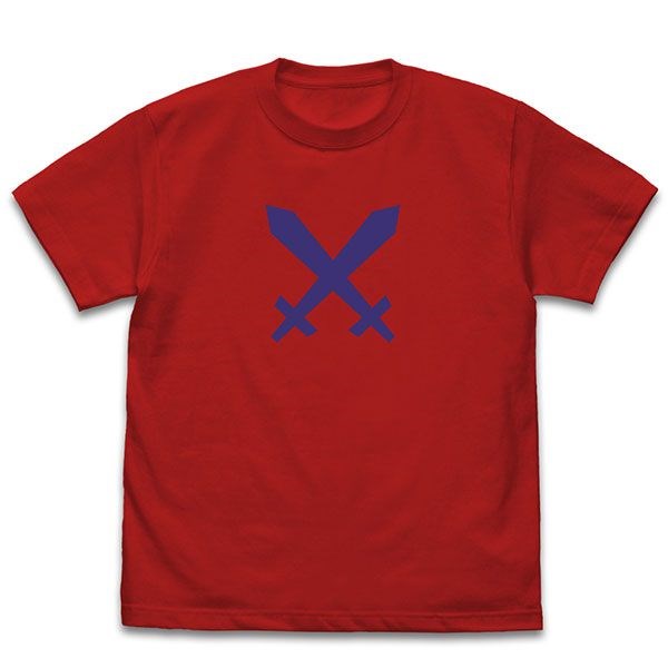 遊戲王 系列 : 日版 (細碼)「霧島露亞」紅色 T-Shirt