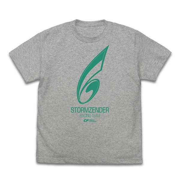 高智能方程式 : 日版 (大碼)「STORMZENDER」混合灰色 T-Shirt