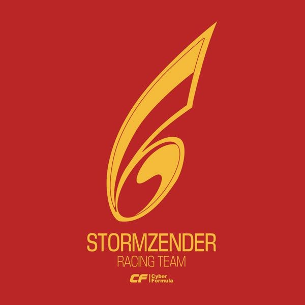 高智能方程式 : 日版 (大碼)「STORMZENDER」大紅色 T-Shirt