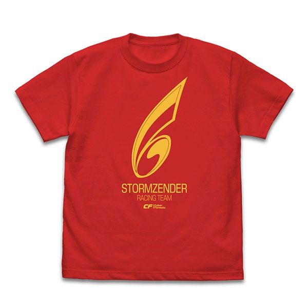 高智能方程式 : 日版 (加大)「STORMZENDER」大紅色 T-Shirt