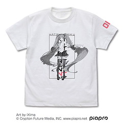 VOCALOID系列 (加大)「初音未來」NT 白色 T-Shirt Hatsune Miku NT T-Shirt /WHITE-XL【VOCALOID Series】