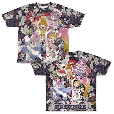 光之美少女系列 (大碼)「Tropical-Rouge！光之美少女」雙面 全彩 T-Shirt Tropical-Rouge! Pretty Cure Double-sided Full Graphic T-Shirt /L【Pretty Cure Series】