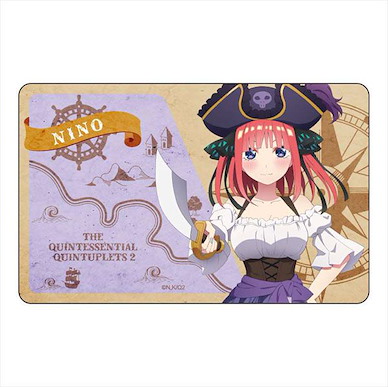 五等分的新娘 「中野二乃」海盜Ver. IC 咭貼紙 Pirates IC Card Sticker Nino Nakano【The Quintessential Quintuplets】