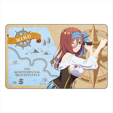 五等分的新娘 「中野三玖」海盜Ver. IC 咭貼紙 Pirates IC Card Sticker Miku Nakano【The Quintessential Quintuplets】
