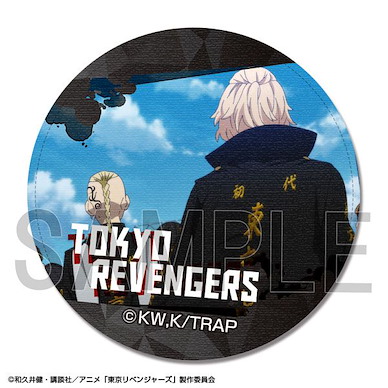 東京復仇者 「佐野萬次郎 + 龍宮寺堅」皮革徽章 TV Anime Leather Badge Design 27 (Manjirou Sano & Ken Ryuuguuji)【Tokyo Revengers】