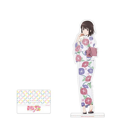 不起眼女主角培育法 「加藤惠」浴衣 Ver. BIG 亞克力企牌 Original Illustration Big Acrylic Stand Megumi Yukata【Saekano: How to Raise a Boring Girlfriend】