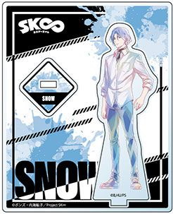 SK∞ 「馳河藍加」PALE TONE 亞克力企牌 Acrylic Stand PALE TONE series Snow【SK8 the Infinity】