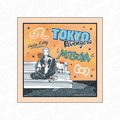 東京復仇者 「Hello Kitty + 三谷隆」Sanrio 系列 手機 / 眼鏡清潔布 TV Anime Sanrio Characters Collaboration Microfiber Cloth Takashi Mitsuya, Hello Kitty【Tokyo Revengers】