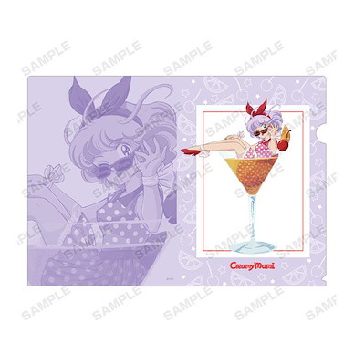魔法小天使 「小忌廉」雞尾酒杯Ver. A4 文件套 A 款 New Illustration Creamy Mami Cocktail Glass ver. Clear File A【Magical Angel Creamy Mami】
