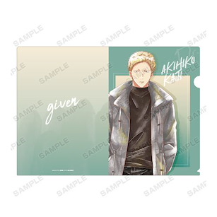 GIVEN 被贈與的未來 「梶秋彥」Ani-Art aqua label A4 文件套 Movie Akihiko Kaji Ani-Art aqua label Clear File【GIVEN】