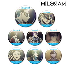 MILGRAM -米爾格倫- 「カズイ」(MV: half) 金屬徽章 (8 個入) Music Video Can Badge Kazui half (8 Pieces)【MILGRAM】