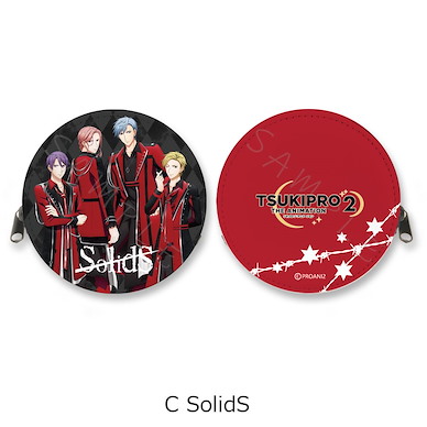 SQ 「SolidS」圓形散銀包 Round Coin Case C SolidS【SQ】