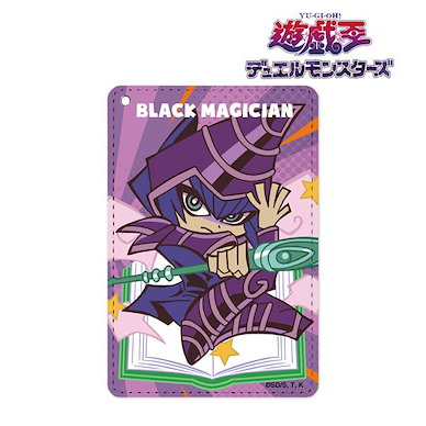 遊戲王 系列 「黑魔導」皮革證件套 Dark Magician Toon World Taste Deformed 1-Pocket Pass Case【Yu-Gi-Oh!】