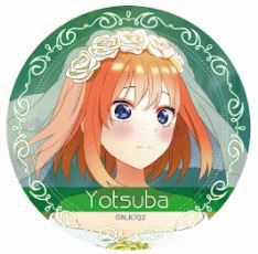 五等分的新娘 「中野四葉」婚紗 收藏徽章 TV Anime Can Badge (Dress) Yotsuba Nakano【The Quintessential Quintuplets】