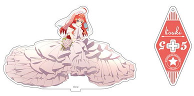 五等分的新娘 「中野五月」婚紗 亞克力企牌 (M) TV Anime New Illustration Acrylic Figure M (Dress) Itsuki Nakano【The Quintessential Quintuplets】