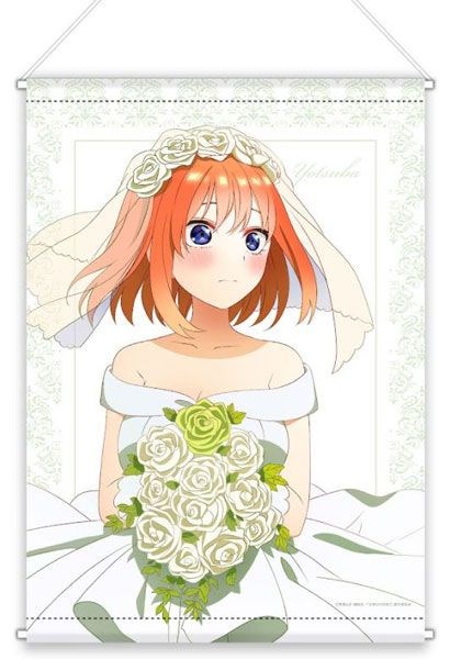 五等分的新娘 : 日版 「中野四葉」婚紗 B2 掛布