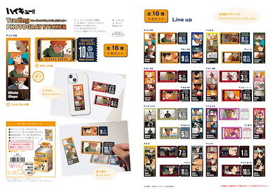 排球少年!! 貼紙 (16 個入) Photogray Sticker (16 Pieces)【Haikyu!!】