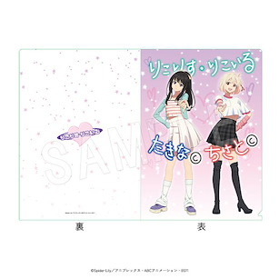 Lycoris Recoil 莉可麗絲 「錦木千束 + 井之上瀧奈」Y2K 風格 Ver. A4 文件套 Clear File Y2K Outfit Ver.【Lycoris Recoil】