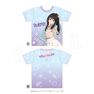 Lycoris Recoil 莉可麗絲 (大碼)「井之上瀧奈」Y2K 風格 Ver. T-Shirt Full Graphic T-Shirt Inoue Takina【Lycoris Recoil】