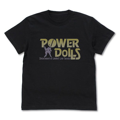 POWER DoLLS (大碼) 黑色 T-Shirt T-Shirt /BLACK-L【POWER DoLLS】