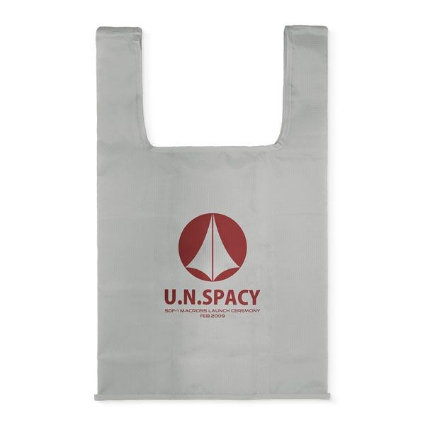 超時空要塞 : 日版 超時空要塞 可曾記得愛 U.N. SPACY 灰色 購物袋
