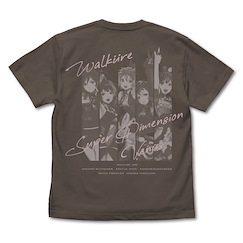 超時空要塞Δ : 日版 (加大) We're Walküre 暗黑 T-Shirt