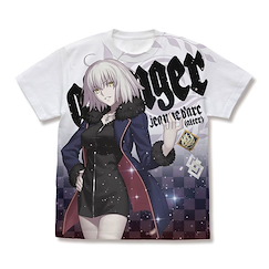 Fate系列 (加大)「Avenger (聖女貞德)」[Alter] 邪竜の魔女ver新宿1999 全彩 白色 T-Shirt Avenger/Jeanne d'Arc [Alter] Wicked Dragon Witch ver Shinjuku 1999 Full Graphic T-Shirt /WHITE-XL【Fate Series】