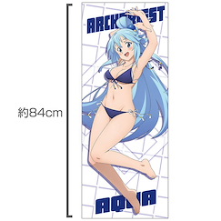 為美好的世界獻上祝福！ 「阿克婭」水著 混合纖維毛巾 KonoSuba 3 Aqua Hybrid Face Towel Swimsuit Ver.【KonoSuba: God's Blessing on This Wonderful World!】