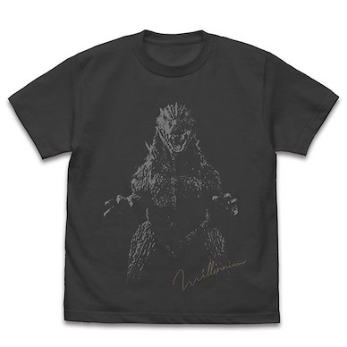 哥斯拉系列 (中碼)「哥斯拉」(1999) 墨黑色 T-Shirt Godzilla (1999) T-Shirt /SUMI-M【Godzilla Series】
