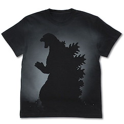 哥斯拉系列 (加大)「哥斯拉vs戴斯特洛伊亞」全印刷 黑色 T-Shirt Godzilla vs. Destoroyah All Print T-Shirt /BLACK-XL【Godzilla Series】