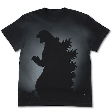 哥斯拉系列 (細碼)「哥斯拉vs戴斯特洛伊亞」全印刷 黑色 T-Shirt Godzilla vs. Destoroyah All Print T-Shirt /BLACK-S【Godzilla Series】