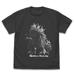 哥斯拉系列 (細碼)「哥斯拉」哥斯拉-1.0 (2023) 夜光 墨黑色 T-Shirt GODZILLA MINUS ONE Godzilla (2023) Glow-in-the-Dark T-Shirt /SUMI-S【Godzilla Series】