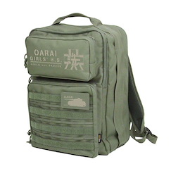 少女與戰車 「縣立大洗女子學園」最終章 軍綠 多功能 手提袋 Oarai Girls High School Functional Backpack /RANGER GREEN【Girls and Panzer】