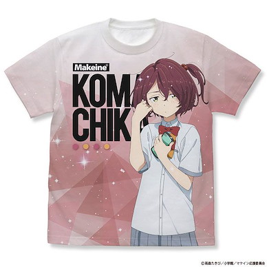 敗北女角太多了！ (細碼)「小鞠知花」全圖案 白色 T-Shirt Chika Komari Full Graphic T-Shirt /WHITE-S【Too Many Losing Heroines!】