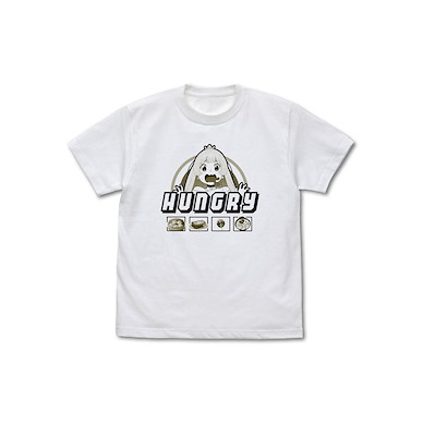 公主殿下，「拷問」的時間到了 (中碼)「公主」HUNGRY 白色 T-Shirt TV Anime Princess Hungry T-Shirt /WHITE-M【Tis Time for Torture, Princess】