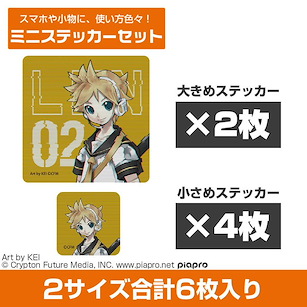 VOCALOID系列 「鏡音連」迷你貼紙 Set (6 枚入) Kagamine Len Mini Sticker Set【VOCALOID Series】