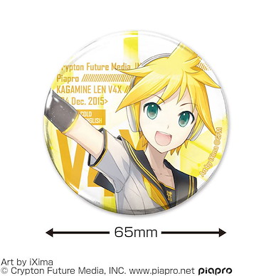 VOCALOID系列 「鏡音連」鏡音鈴, 連 V4X 65mm 徽章 Kagamine Rin, Len V4X Kagamine Len V4X 65mm Can Badge【VOCALOID Series】