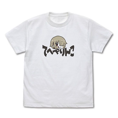 緋染天空 Heaven Burns Red (加大)「茅森月歌」てへぺりんこ 白色 T-Shirt Ruka "Teheperinko" T-Shirt /WHITE-XL【HEAVEN BURNS RED】