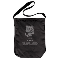 月姬 「貓姬」黑色 肩提袋 A piece of blue glass moon The Celebrity Cat Neko Arc Shoulder Tote Bag /BLACK【Tsukihime】