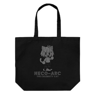 月姬 「貓姬」黑色 大容量 手提袋 A piece of blue glass moon The Celebrity Cat Neko Arc Large Tote Bag /BLACK【Tsukihime】